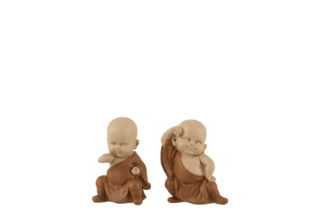 Oriental - Set 2 figurine Monk, Rasina, Maro, 8x8x11 cm