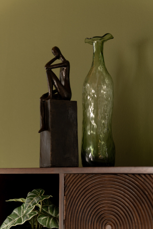 De colectie - Set 2 figurine On Base, Rasina, Maro, 14x11x37.5 cm