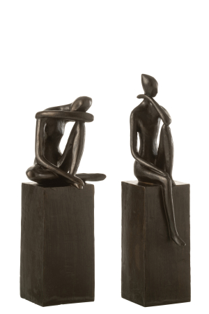 Set 2 figurine On Base, Rasina, Maro, 14x11x37.5 cm [1]