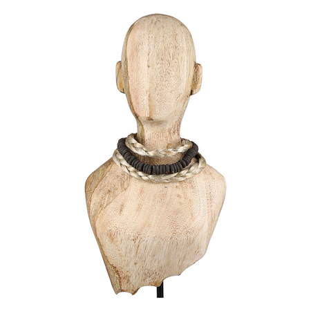 Set 2 figurine Sienna, Lemn, Maro, 18x45x13 cm [4]