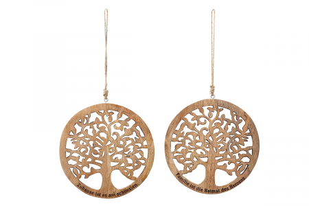 Set 2 ghirlande Tree of Life, Lemn, Maro [1]