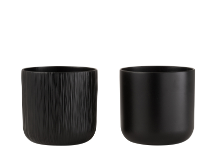 Set 2 ghivece, Ceramica, , 21x21x20.5 [1]