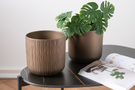 SALE % - Set 2 ghivece, Ceramica, , 21x21x20.5