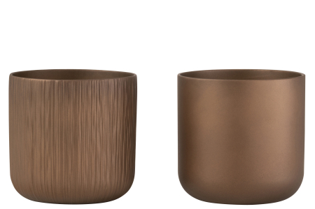 SALE % - Set 2 ghivece, Ceramica, , 26.5x26.5x26.5