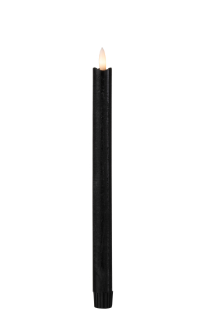 Set 2 lumanari LED, Ceara, Negru, 5.5x2.5x29.5 cm [1]