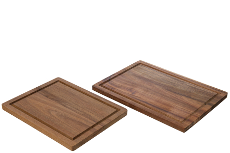 Set 2 masute laterale, Sticla, Alb , 50x50x56 [5]