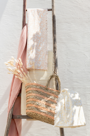 Set 2 paturi, Textil, Galben, 273x134x0.5 [4]