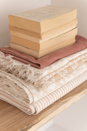 SALE % - Set 2 paturi, Textil, Gri, 273x134x0.5