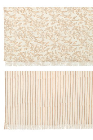 Set 2 paturi, Textil, Gri, 273x134x0.5 [2]