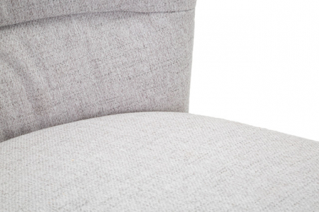 Set 2 scaune Losanna, Lemn/Metal/Fibre sintetice, Gri/Negru, 85x58x60.5 cm [6]