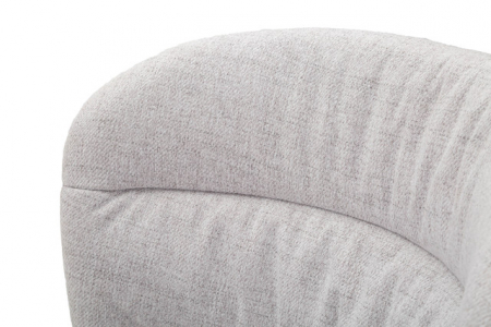 Set 2 scaune Losanna, Lemn/Metal/Fibre sintetice, Gri/Negru, 85x58x60.5 cm [4]