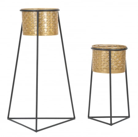 Set 2 suporturi flori  COUPLE GLAX CM Ø 43X36X70-27X23X45 , Mauro Ferretti [1]