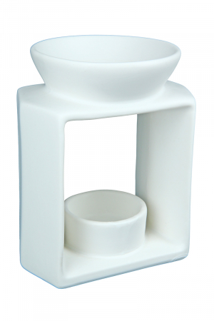 Set 2 suporturi lumanare Black and White, Ceramica, Alb/Negru, 10.5x12.5x8.5 cm [4]