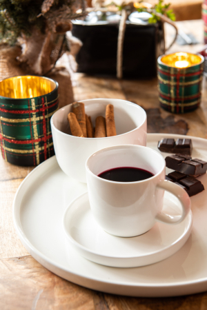 Set 2 suporturi lumanari, Sticla, Rosu, 9x9x10 cm [7]