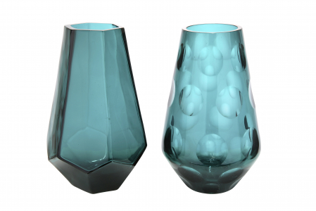 Set 2 vaze TINTA, sticla, 6x18 cm [1]