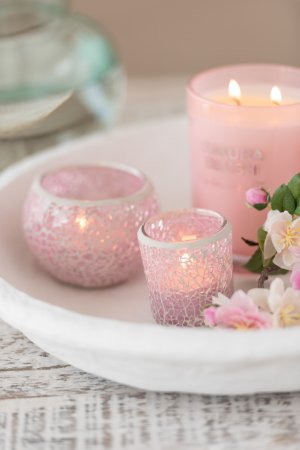 SALE % - Set 3 boluri decorative, Hartie, Alb, 40x40x8