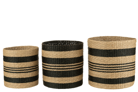 Set 3 Coșuri, Stripes [1]