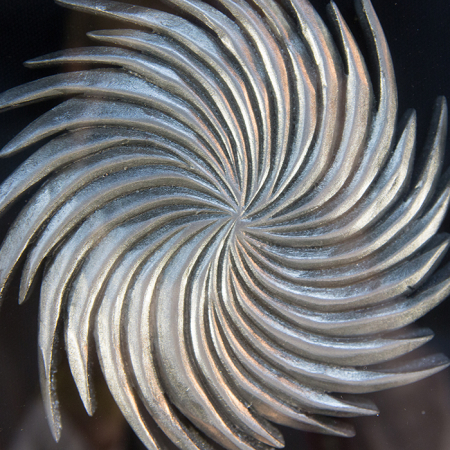 Set 3 tablouri Prime, lemn/sticla, argintiu/negru, 30x30 cm [4]