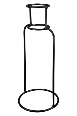 Set 3 vaze decorative, Metal, Negru, 0x0x0x cm [3]