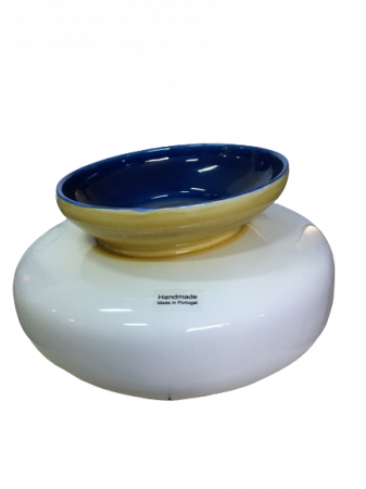 Set 3 vaze HERITAGE, ceramica, alb, 41/34/7.5 cm [3]