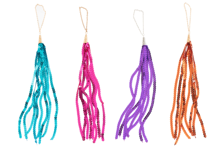 Set 4 ghirlande, Material sintetic, Multicolor, 2x2x31 [1]