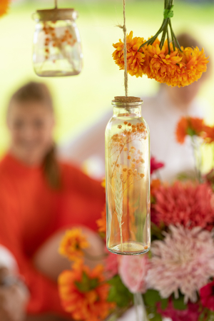 Set 4 ghirlande, Sticla, Multicolor, 7x7x21 [2]