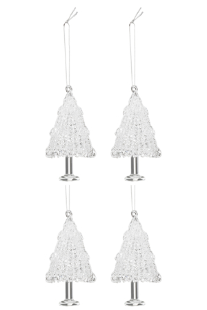 SALE % - Set 4 Globuri brad de Crăciun