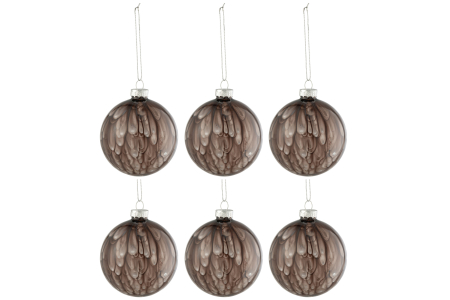 SALE % - Set 6 globulete, Sticla, , 8.5x8.5x10