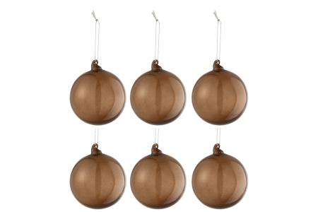 SALE % - Set 6 globulete, Sticla, , 8x8x10