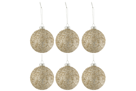 SALE % - Set 6 globulete, Sticla, , 8x8x10