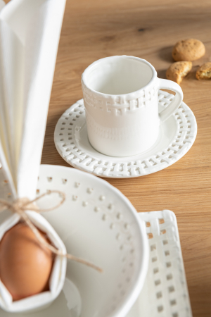 SALE % - Set ceasca cu farfurie,