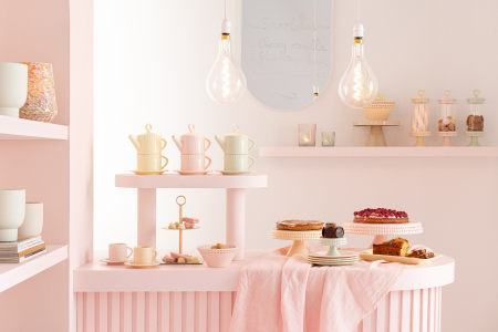 SALE % - Set ceasca cu farfurie,