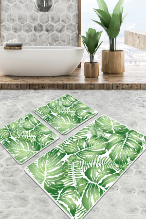 TEXTILE - Set covoraș de baie (3 bucăți)