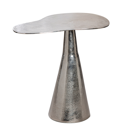 Set de 2, Masuta laterala, organic, "Organica", Aluminiu, auriu, argintiu, PU 1, L. 44 cm, L. 58 cm, H 58,5 cm [2]