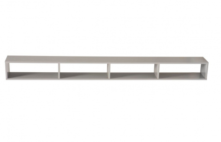 Set de baie cu 6 piese PERTH, Melamina/Aluminiu/Abs/Sticla/Ceramica/Metal, Alb, 160x46.5x190 cm [5]
