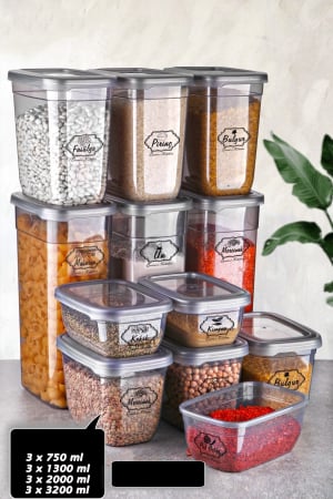 ORGANIZARE - Set de cutii pentru depozitare (12 bucăți)