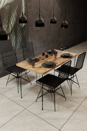 Seturi dining - Set masă și scaune (5 piese)