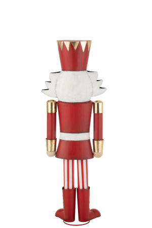 SET Nutcracker, Metal, Rosu/Auriu, 148,5 cm/89 cm [3]