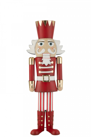 SET Nutcracker, Metal, Rosu/Auriu, 148,5 cm/89 cm [2]