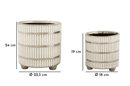 Set Vaza, Raze cm ø 22,5x24-18x19 (ø cm 21-16) [4]