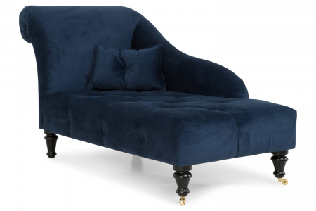 SALE % - Sezlong living Diana, Albastru petrol, 165x88x70 cm