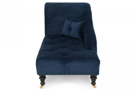 Sezlong living Diana, Albastru petrol, 165x88x70 cm [2]