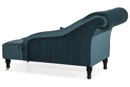 Sezlong living Diana, Albastru verzui, 165x88x70 cm [3]
