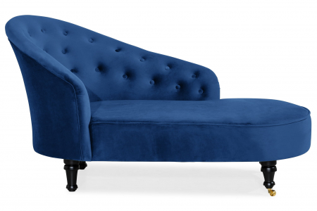 Sezlong living Diana Classic, Albastru, 151x82x81 cm