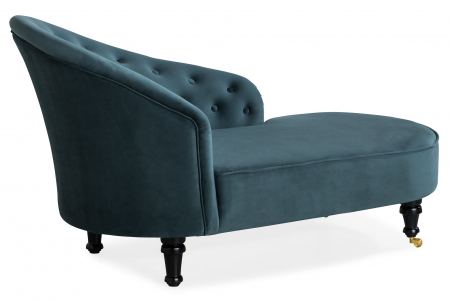 Sezlong living Diana Classic, Albastru verzui, 151x82x81 cm [1]
