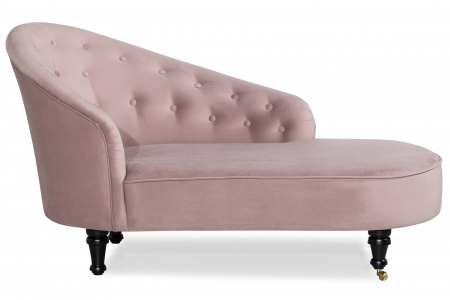 Sezlong living Diana Classic, Roz, 151x82x81 cm