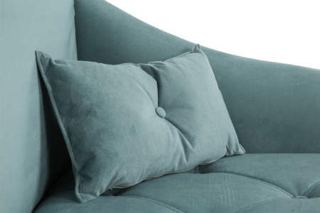 Sezlong living Diana, Turcoaz, 165x88x70 cm [5]