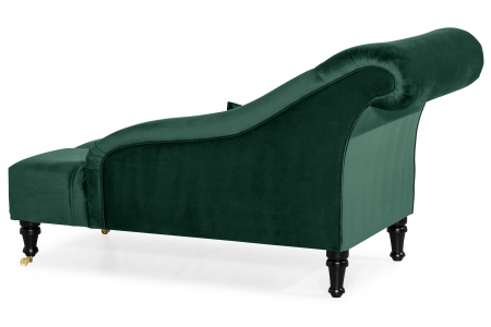 Sezlong living Diana, Verde inchis, 165x88x70 cm [5]