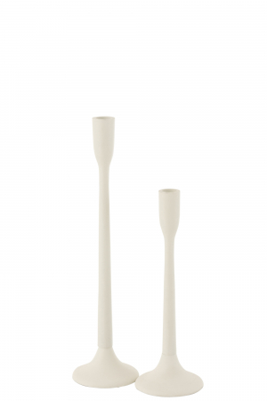 Sfesnic Matte, Metal/Fier, Alb, 10.5x10.5x41 cm [2]