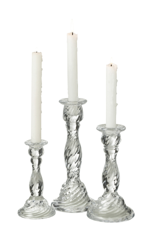 Sfesnic Nono, Sticla, Gri, 10.5x10.5x24.5 cm [3]